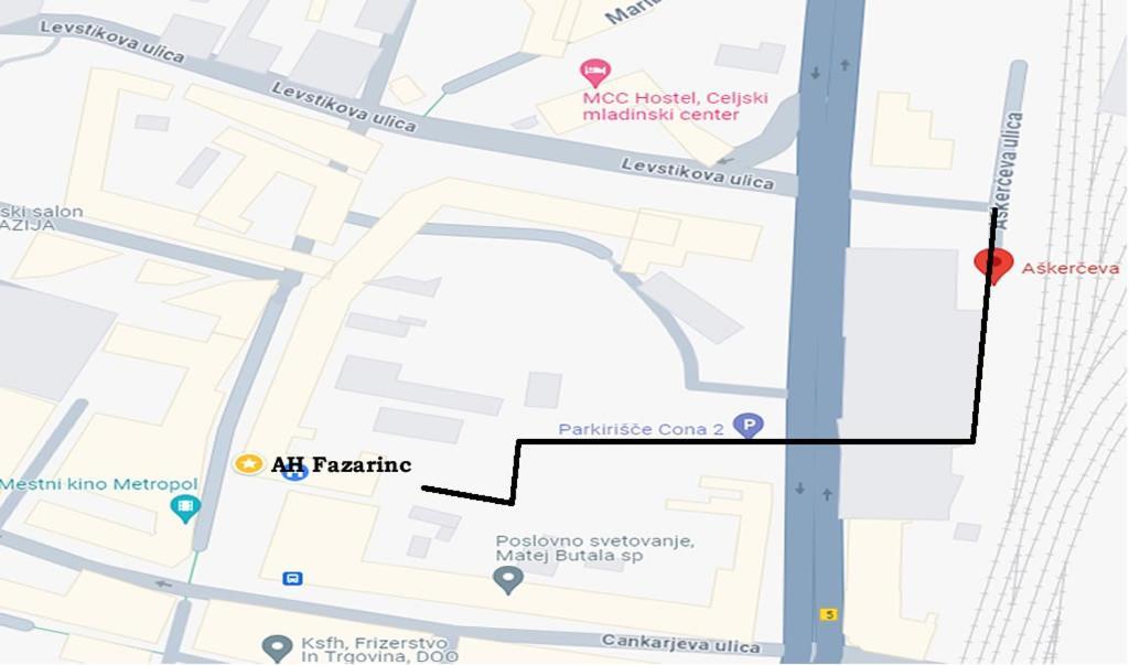 Apartments Fazarinc S Parkiriscem Τσέλιε Εξωτερικό φωτογραφία
